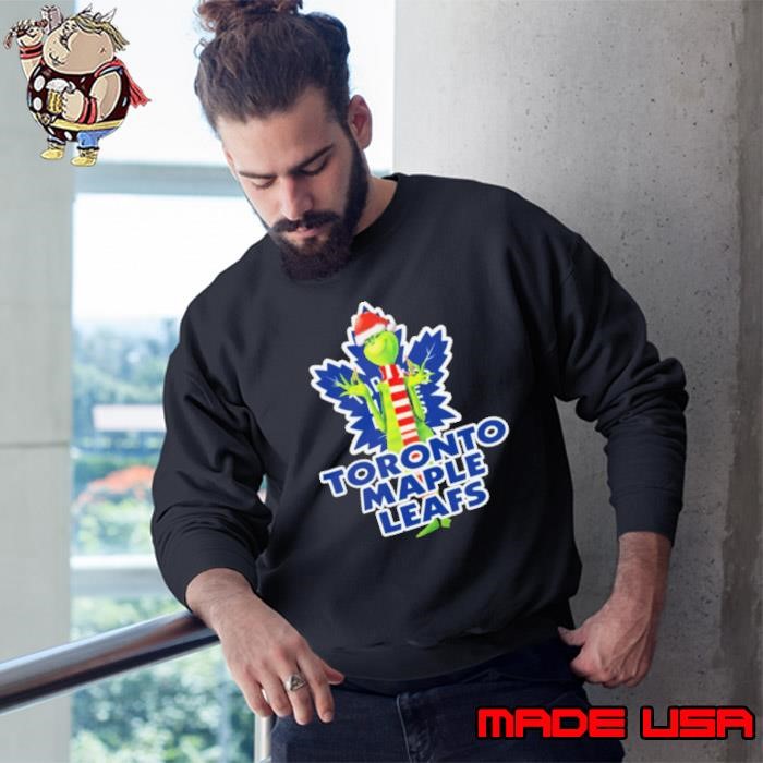 Santa Grinch Nhl Toronto Maple Leafs Christmas shirt