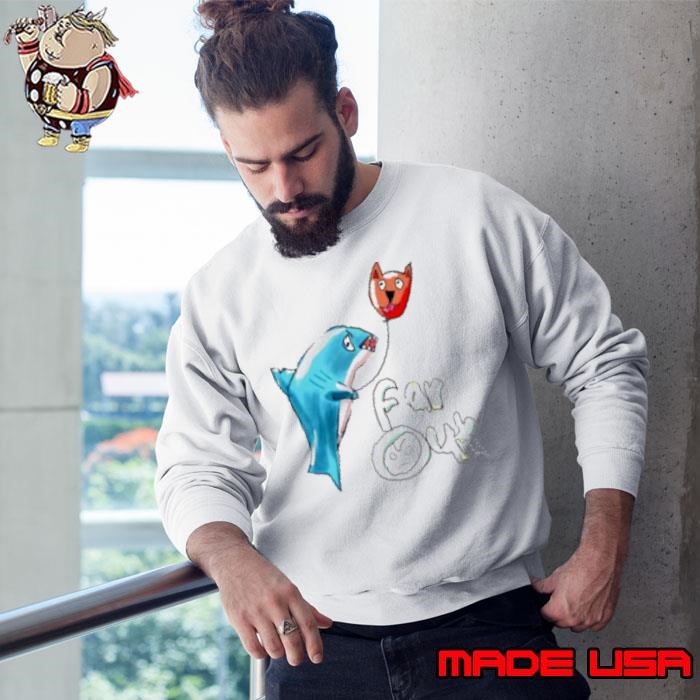 Shark farout art classic Sweatshirt