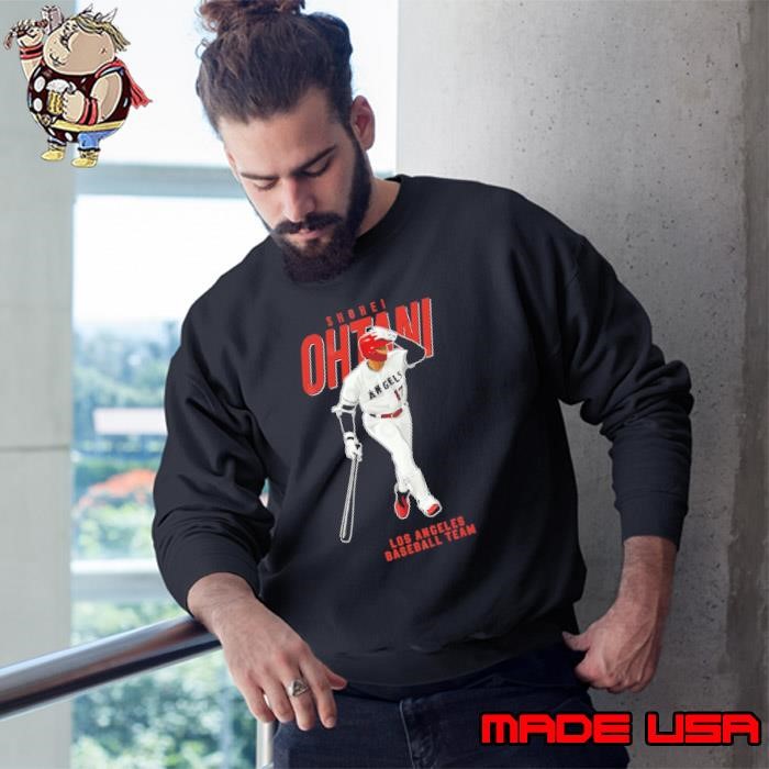 Shohei Ohtani 17 Los Angeles Baseball Team Japanese professional baseball pitcher Sweatshirt