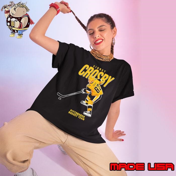 Sidney Crosby 87 Pittsburgh Hockey Team Canadian professional ice hockey centre Ladies tee