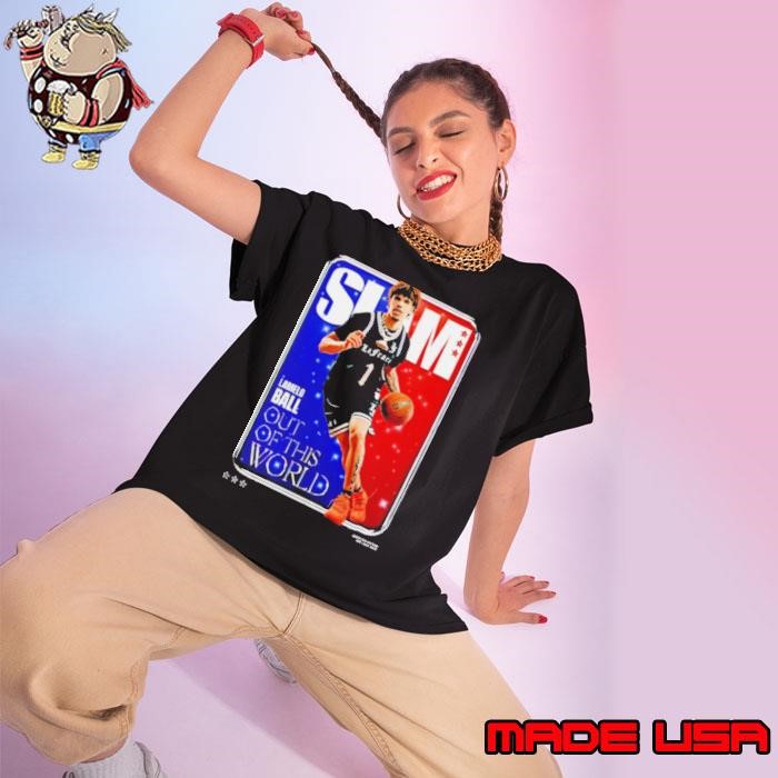 Slam Lamelo Ball out of this world Ladies tee