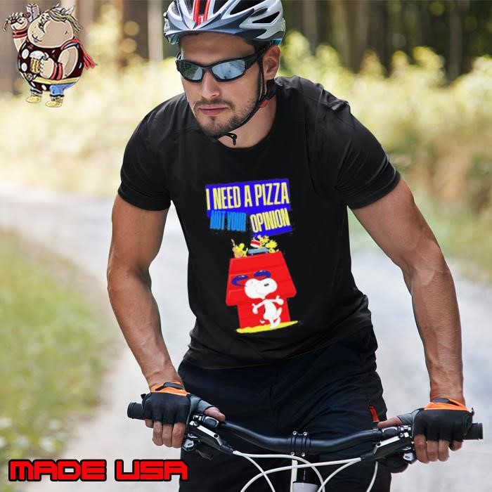 Snoopy I need pizza not your opinion Unisex