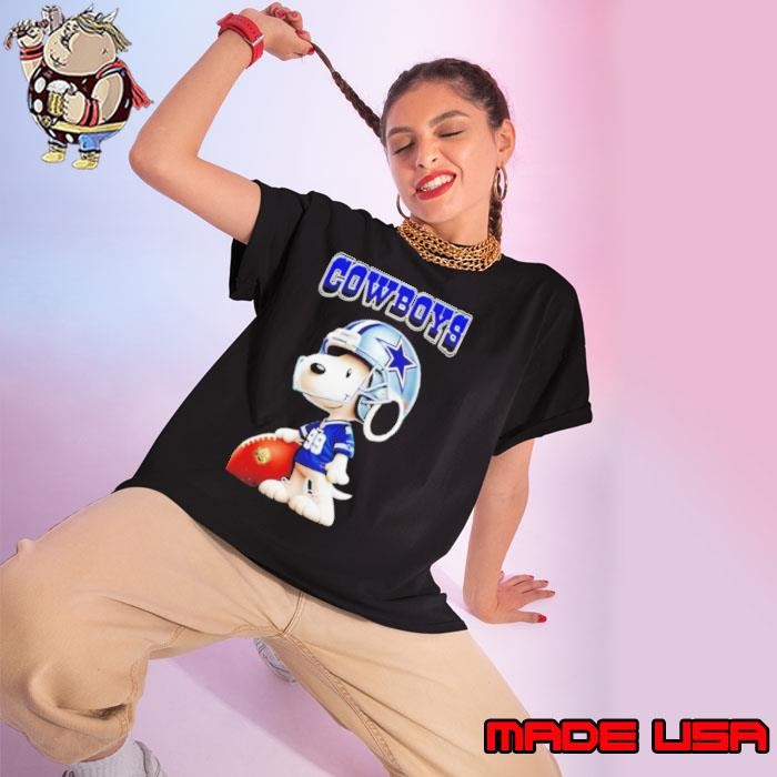 Snoopy Joe Cool Dallas Cowboys Ladies tee