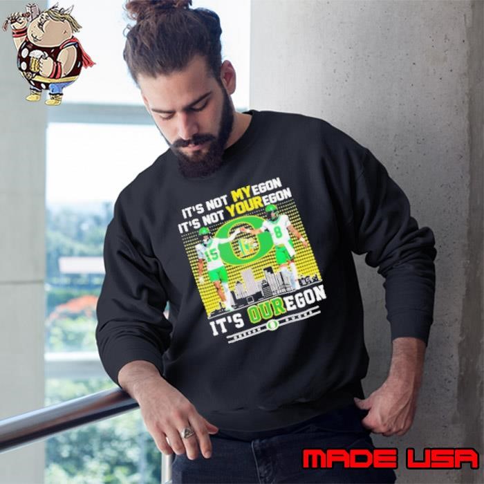 Solomon Davis vs Dillon Gabriel it’s not my egon it’s not your egon Oregon Ducks fan Sweatshirt