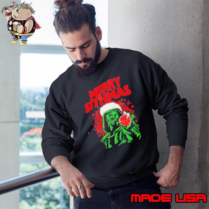 Star Wars Santa Hat Merry Christmas Sweatshirt