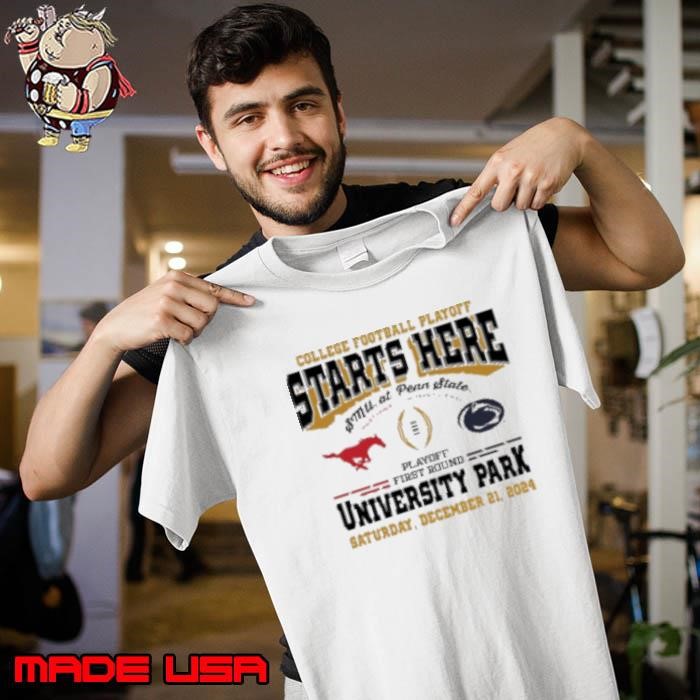 Starts here Penn State Nittany Lions 2024 College Football Playoff Dueling Unisex