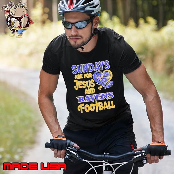 Sundays are for Jesus and Baltimore Ravens football Unisex