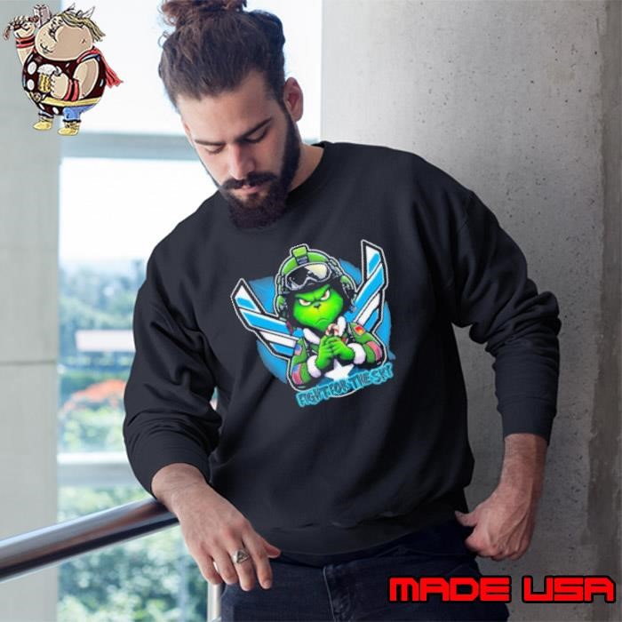 The Grinch Fight For The Sky Merry Christmas Sweatshirt