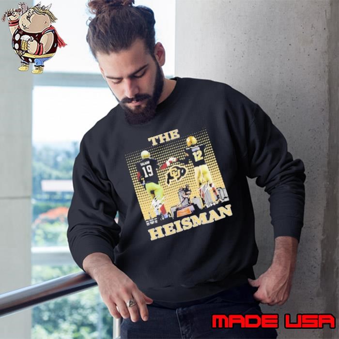 The Heisman Trophy Award Winner Colorado Buffaloes Salaam Hunter Signature Sweatshirt