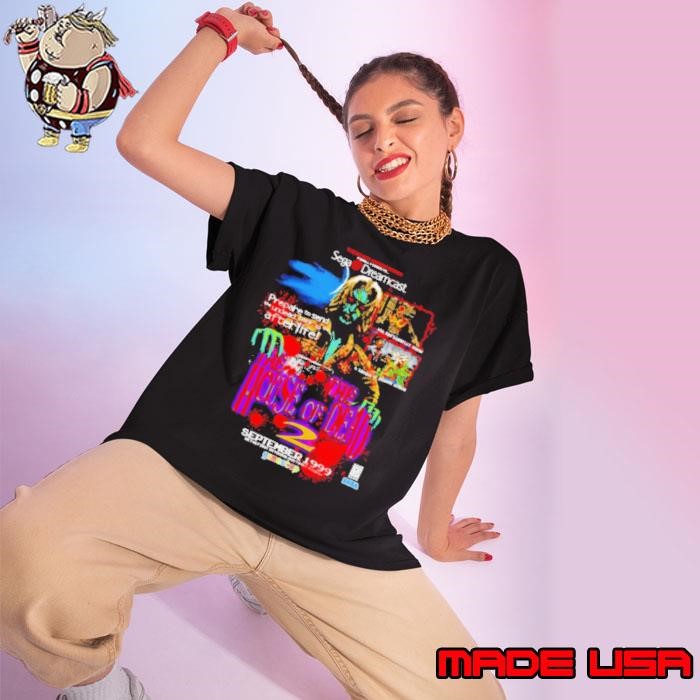 The House of Dead 2 Sega Dreamcast Ladies tee