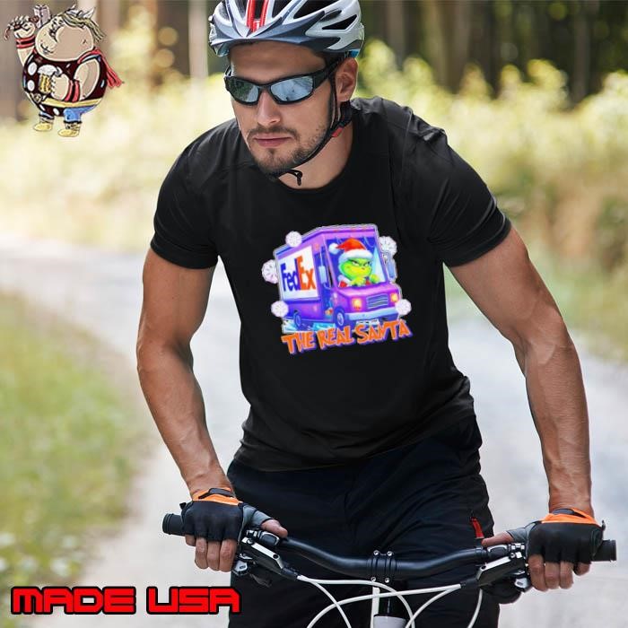 The Real Santa Grinch Christmas FedEx carrier Unisex