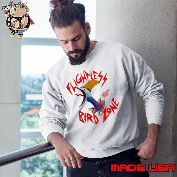 Three Bean Salad Podcast Flightless Bird Zone 2024 Sweatshirt