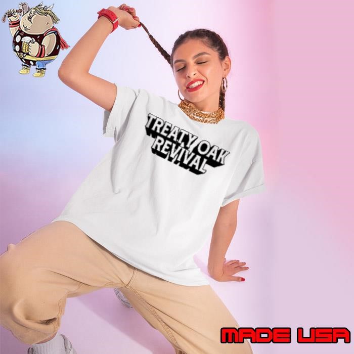 Treaty Oak Revival Logo Cream Ladies tee