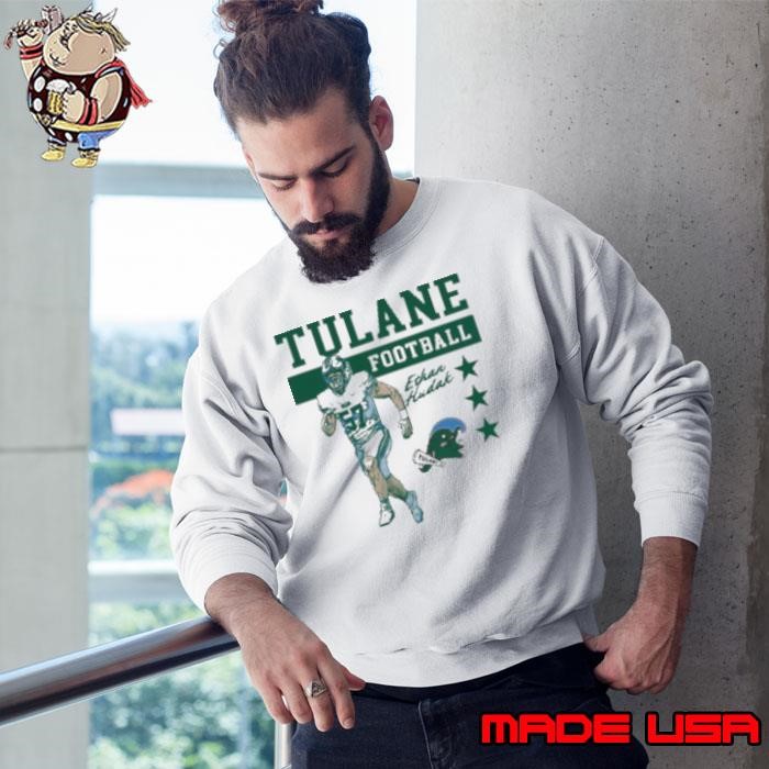 Tulane 2024 White Wave Crew Sweatshirt
