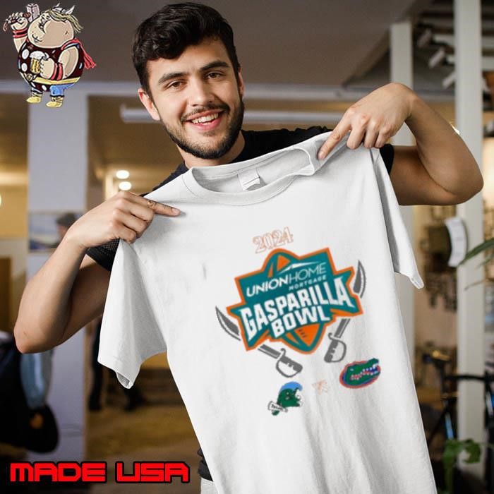 Tulane Green Wave vs. Florida Gators 2024 Union Home Mortgage Gasparilla Bowl Matchup Unisex