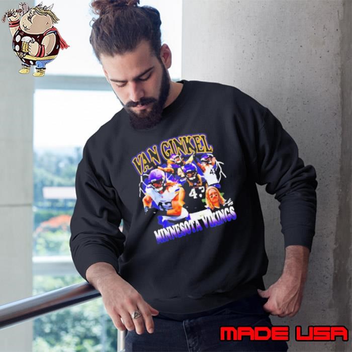 Van Ginkel Minnesota Vikings NFL football player graphic Sweatshirt