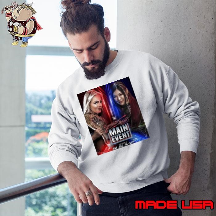 WWE Saturday Night's Main Event Dec 14 2024 Live Morgan vs Iyo Sky Long Island NY Sweatshirt