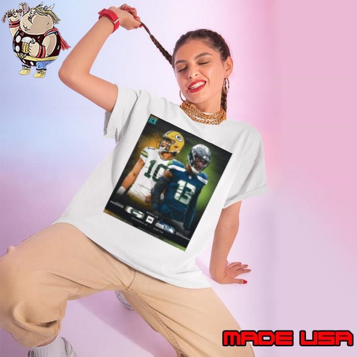 Week 15 Sunday Night Football Dec 15 2024 Seattle Seahawks vs Green Bay Packers Ladies tee