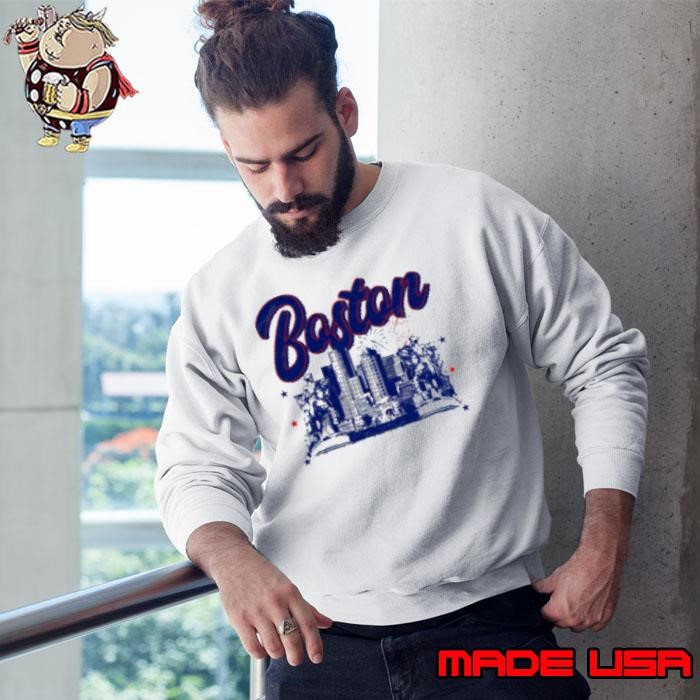 Where I'm From Adult Boston Skyline Sweatshirt