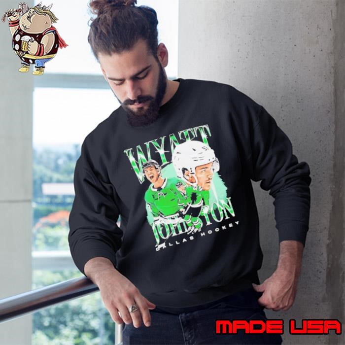 Wyatt Johnston Dallas Stars NHL hockey patriot vintage Sweatshirt