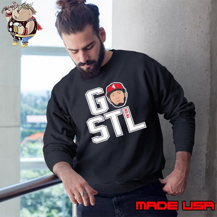 Yadier molina go stl Rican professional baseball manager Sweatshirt