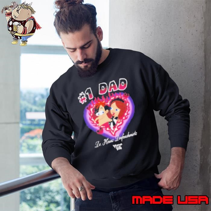 #1 dad Dr Heinz Doofenshmirtz Sweatshirt