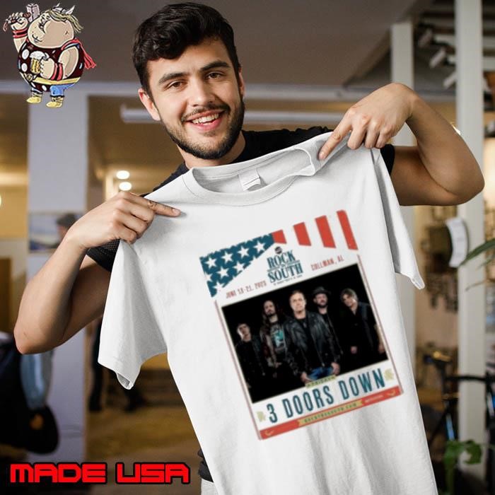 3 Doors Down Rock The South The Biggest Party In The South 2025 Unisex