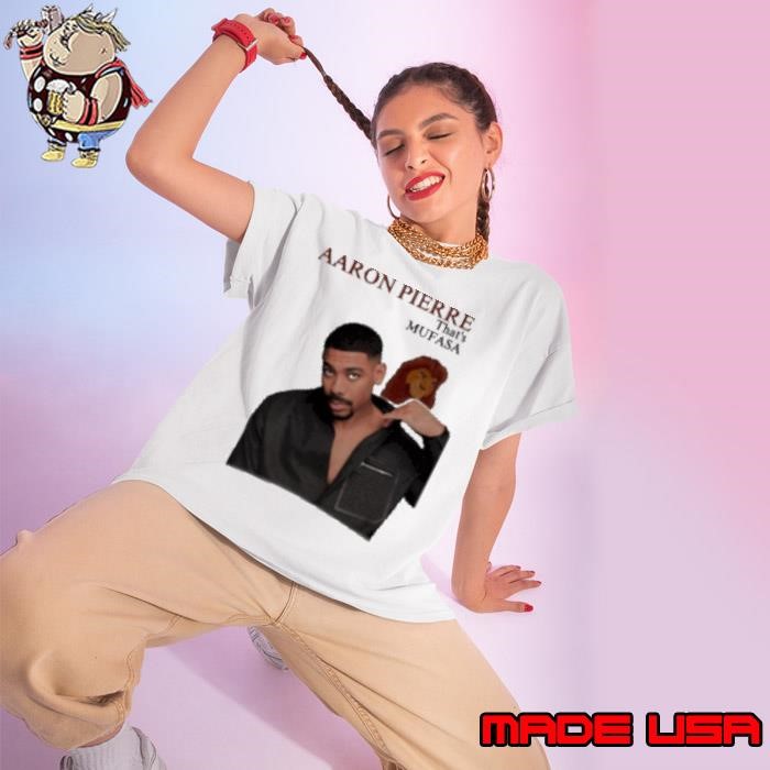 Aaron Pierre That's Mufasa Ladies tee