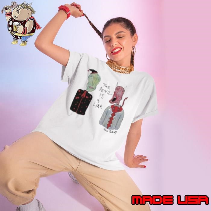 Abe Partridge The Devil Is A Liar Ladies tee