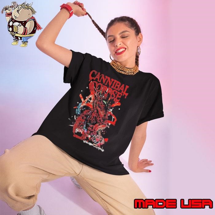 Addicted To Vaginal Skin Cannibal Corpse Ladies tee