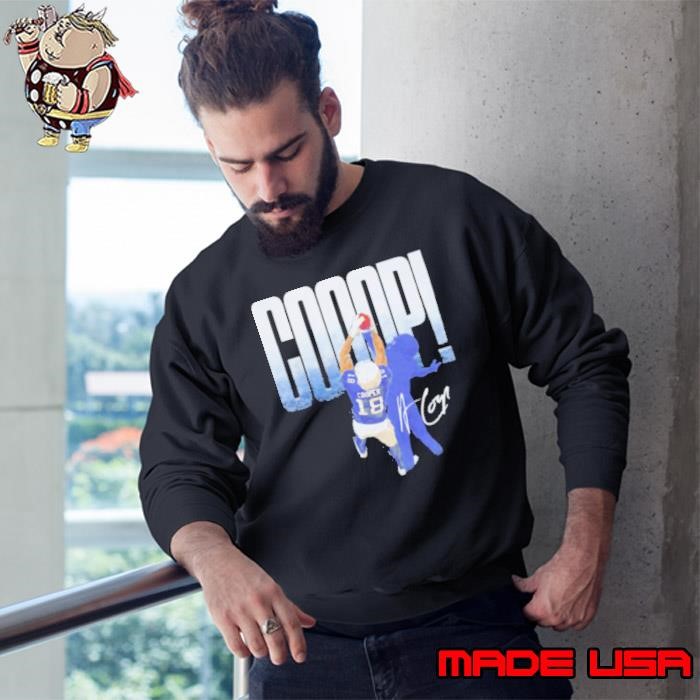 Amari Cooper #18 Buffalo Bills COOOP catch signature Sweatshirt