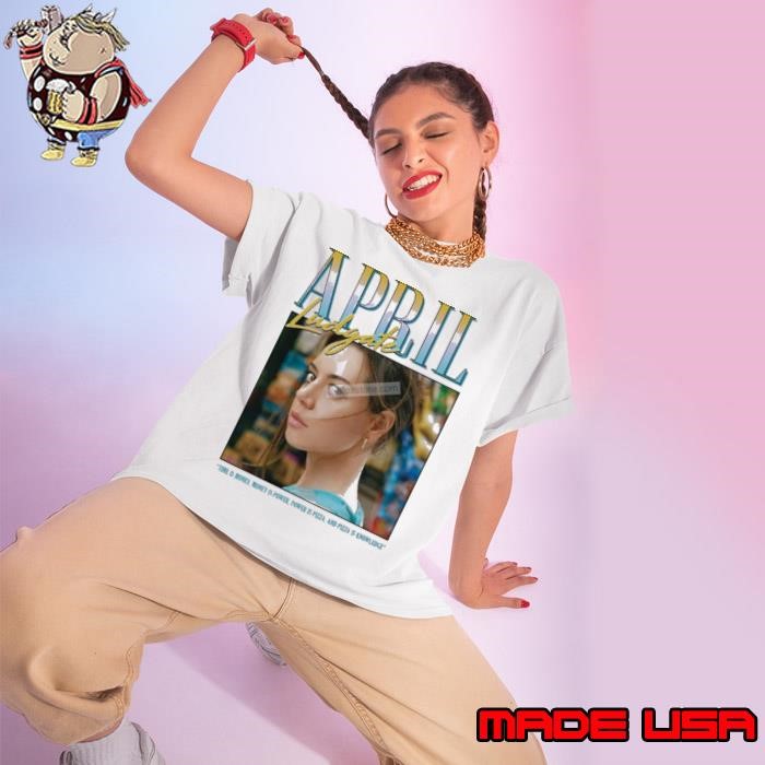 April Ludgate Parks and Recreation Movie Graphic Ladies tee