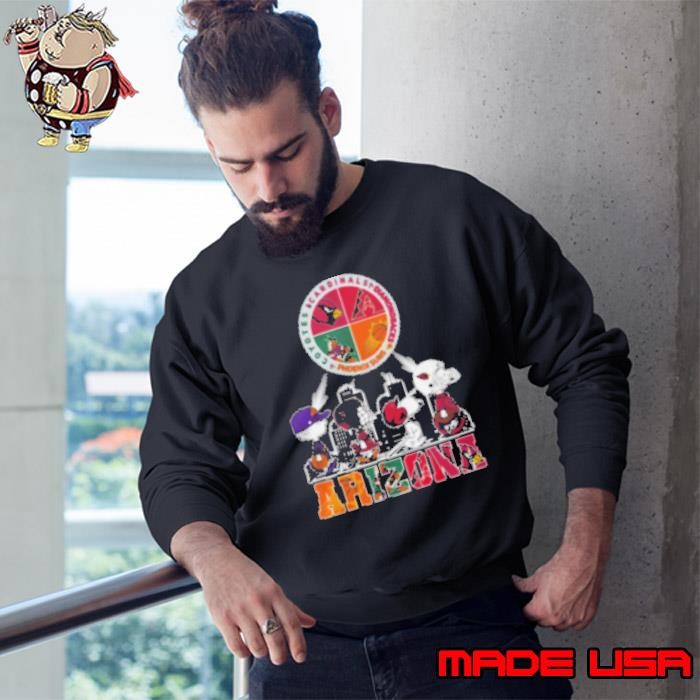 Arizona Sports Team Peanuts Characters Sweatshirt