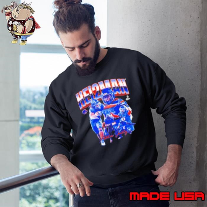 Ashton Jeanty Heisman Finalist Player Boise State Broncos Football Sweatshirt