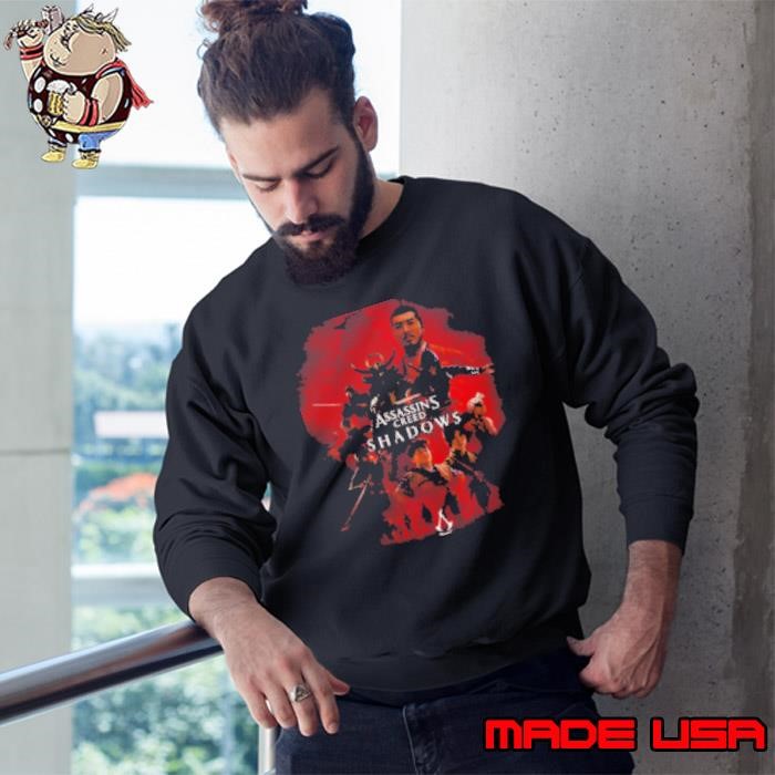 Assassin's Creed Shadows New Poster Releasing On March 20th 2025 Sweatshirt