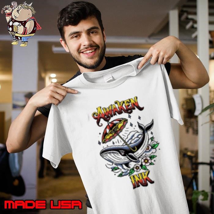 Awaken ink whale classic Unisex