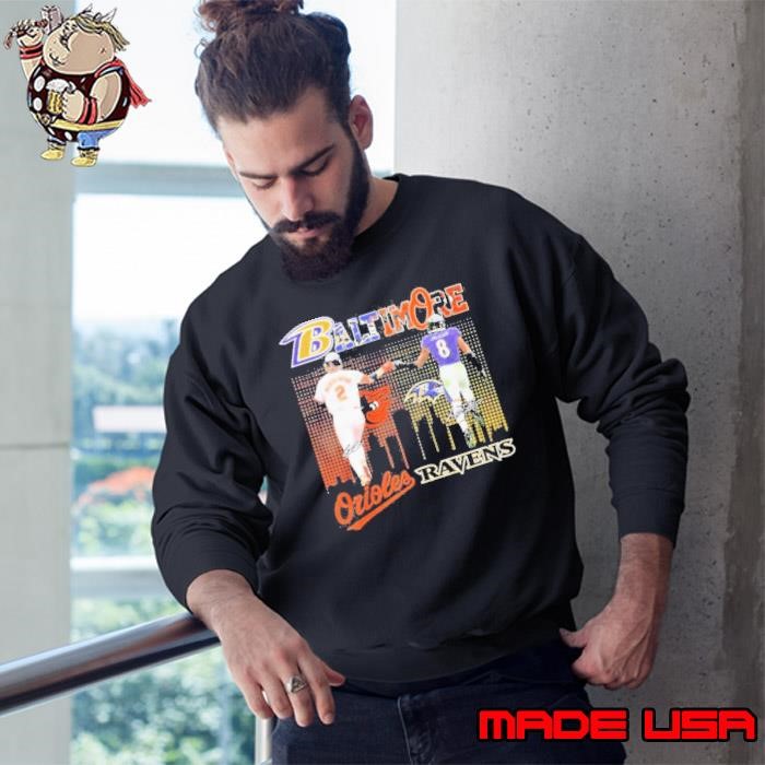 Baltimore Oriles With Ravens Connect To Win For Fans Baltimore For Fans Sweatshirt