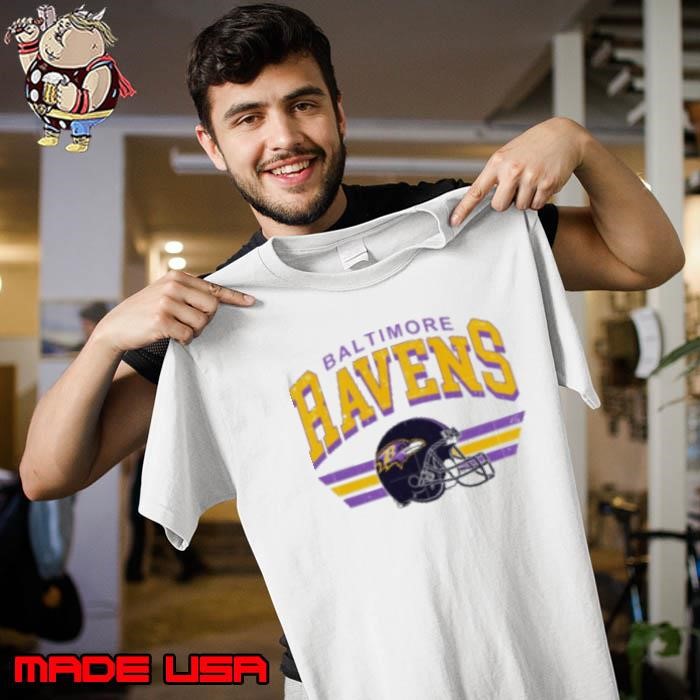 Baltimore Ravens Vintage Helmet Caricature Unisex