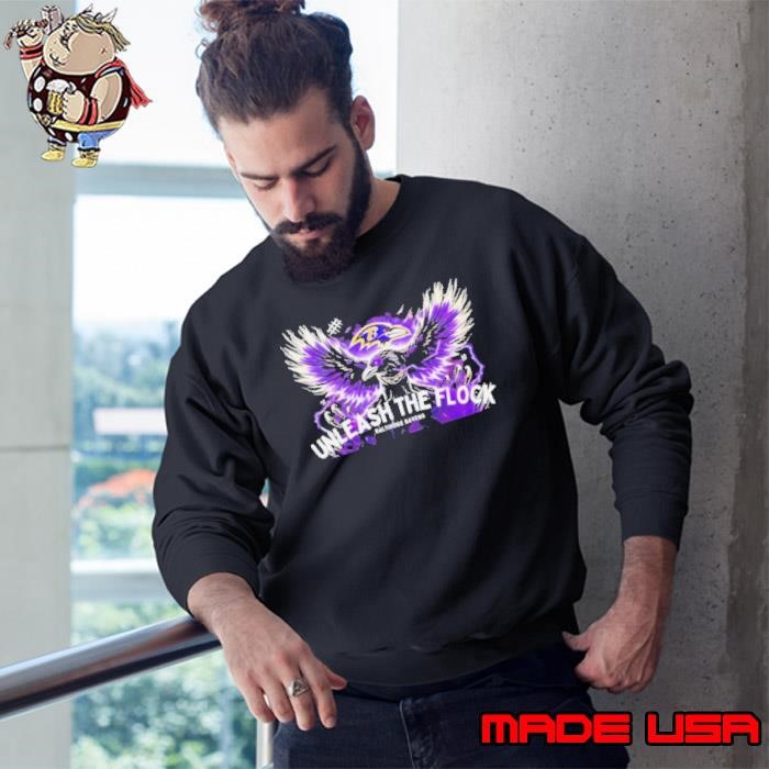 Baltimore Ravens unleash the flock Sweatshirt