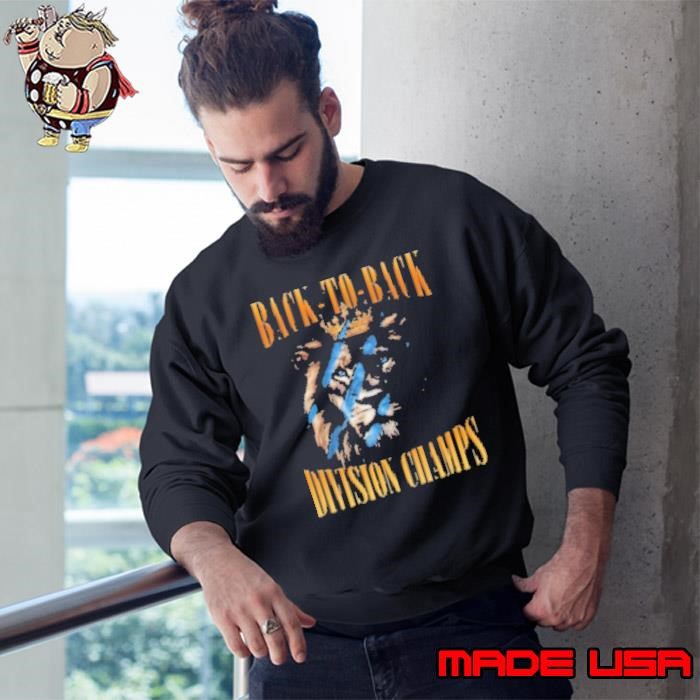 Barstool Detroit Back To Back Division Champs 2025 Sweatshirt