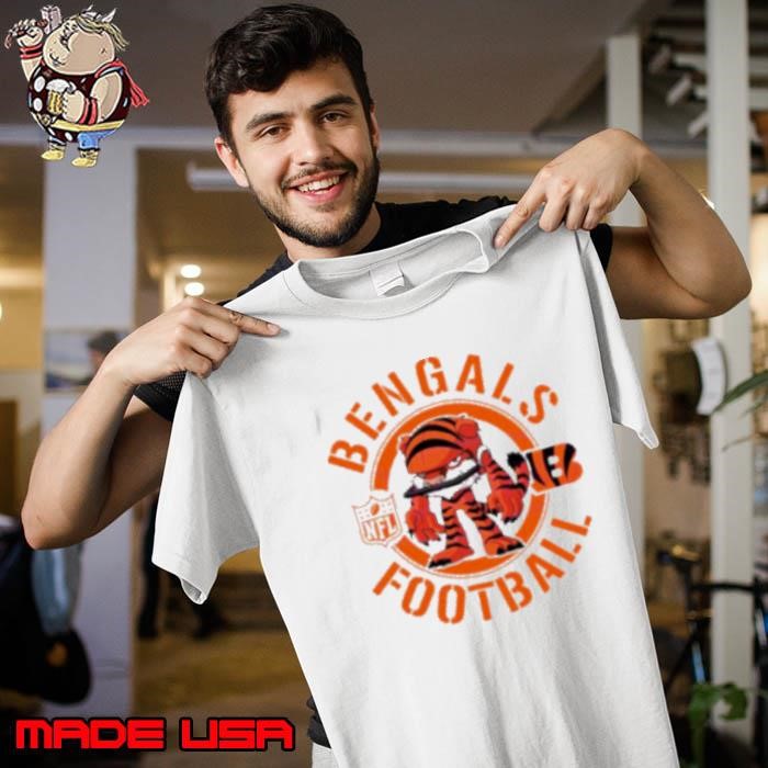 Bengals Football Nfl Rush Zone Cartoon Character Unisex
