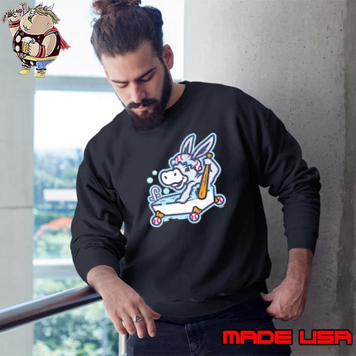 Binghamton Bathtub Donkeys Primary Binghamton Rumble Ponies New Sweatshirt