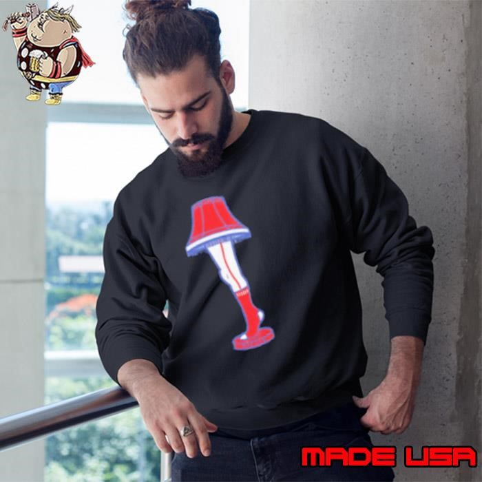 Boston Red Sox holiday leg lamp Sweatshirt