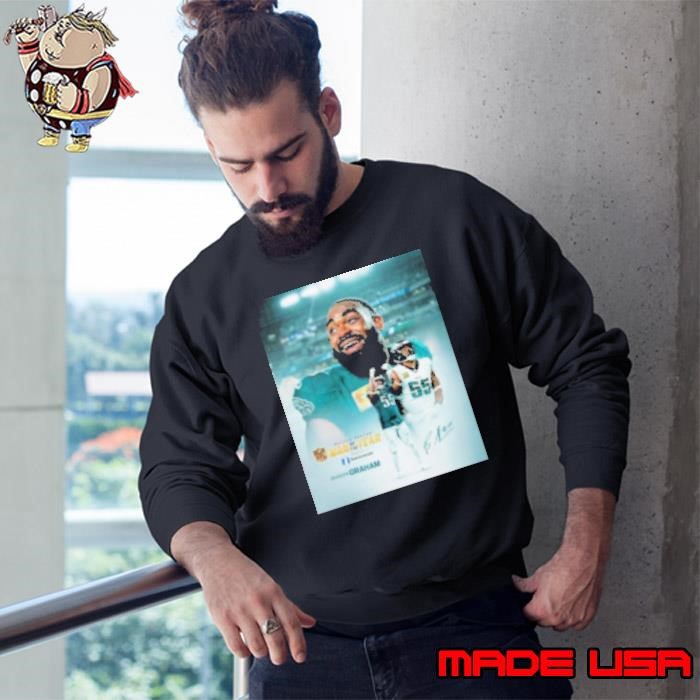 Brandon Graham Walter Payton Man of the Year nominee Congrats Sweatshirt
