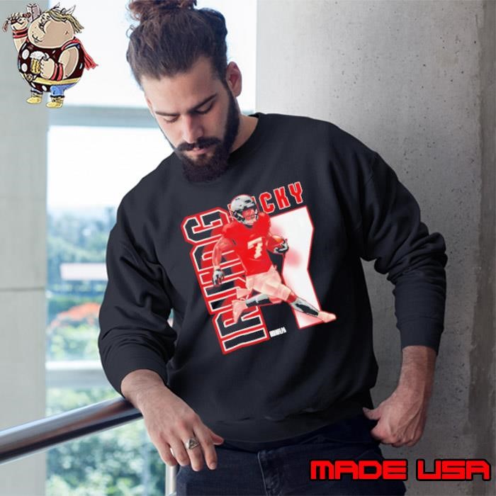 Bucky Irving Tampa Bay Buccaneers Vertical Sweatshirt