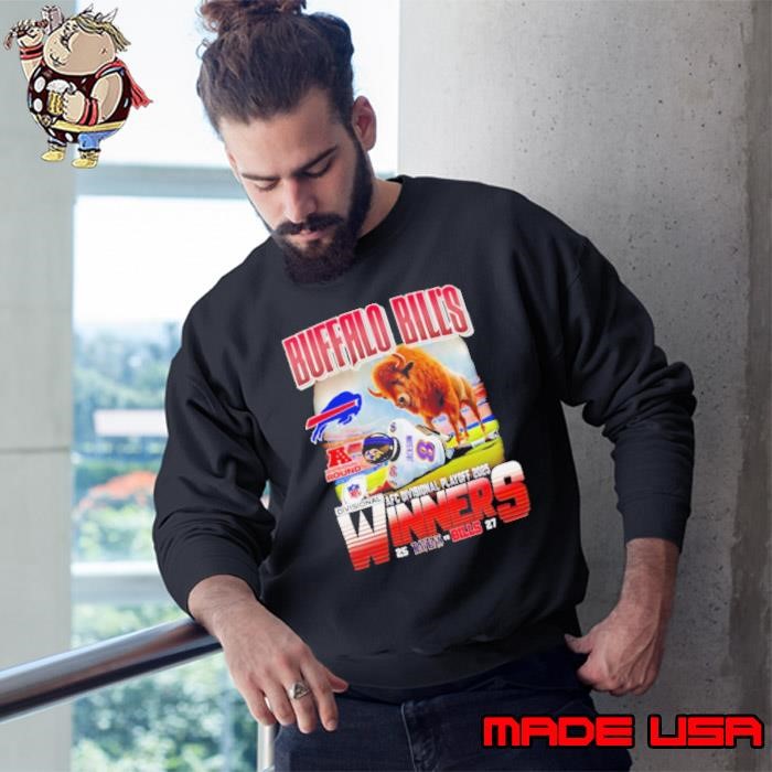 Buffalo Bills AFC Divisional Playoffs 2025 winners mascot Sweatshirt