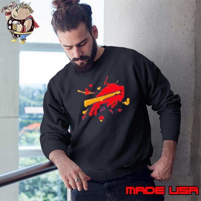 Buffalo Bills Ketchup and Mustard Sweatshirt
