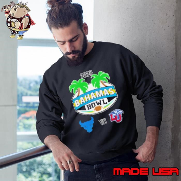 Buffalo Bulls vs. Liberty Flames 2025 Bahamas Bowl Sweatshirt