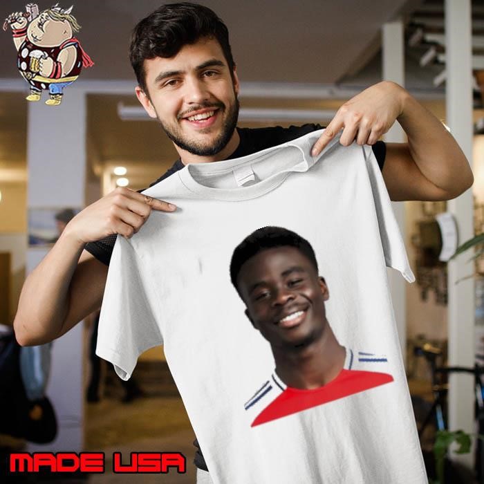 Bukayo Saka Arsenal F.C big face graphic Unisex