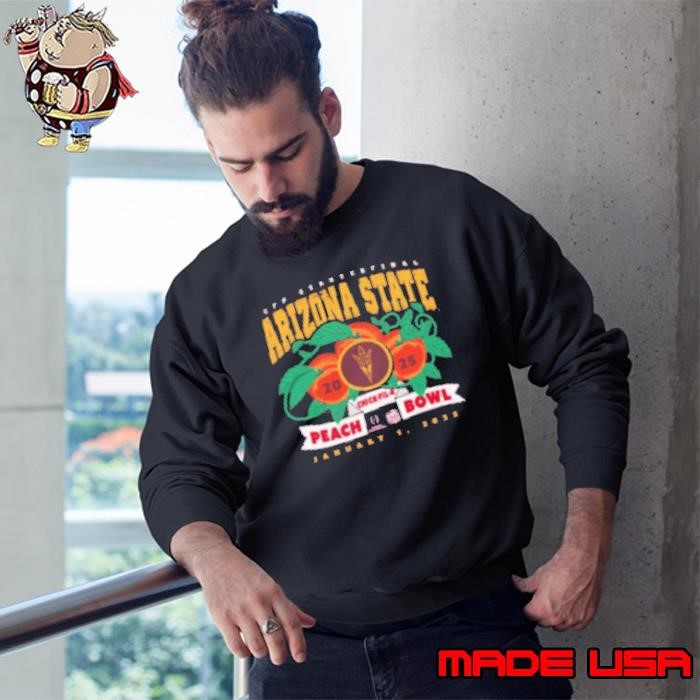 College Football Playoff 2025 Arizona State Sun Devils Chick Fil A Peach Bowl Bound Sweatshirt